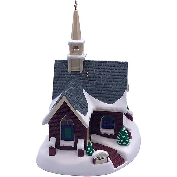 Hallmark 2001 CANDLELIGHT SERVICES #4 Magic Light Collector's Series Ornament - Picture 6 of 8